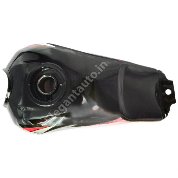 HERO CD Deluxe Bike Petrol Tank 2016 BLACK and RED