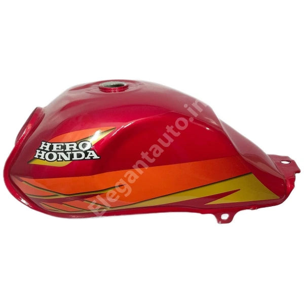 HERO CD Deluxe Bike Petrol Tank RED