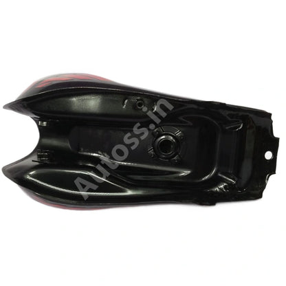 HERO CD Deluxe New Model Petrol Tank Black and RED