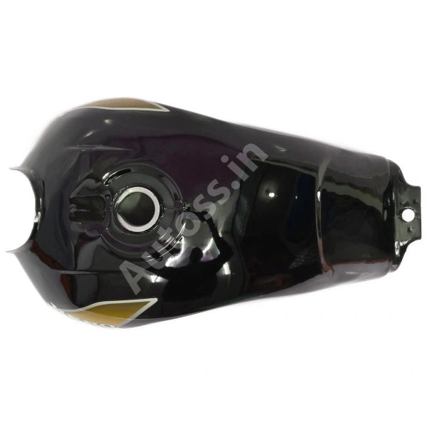 HERO CD Deluxe Old Model Petrol Tank BLACK and GOLDEN