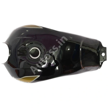 HERO CD Deluxe PETROL TANK Old Model BLACK and GOLDEN