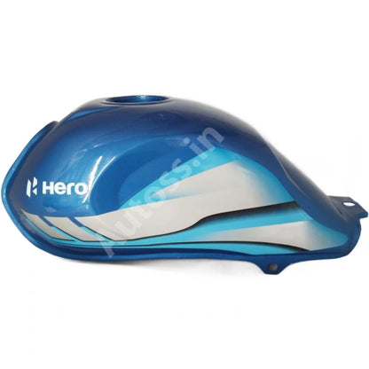HERO HDFX PETROL TANK BS6 Blue