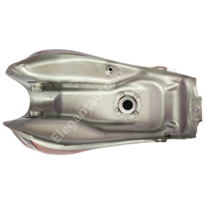 HERO HF Deluxe 2016 PETROL TANK SILVER and RED