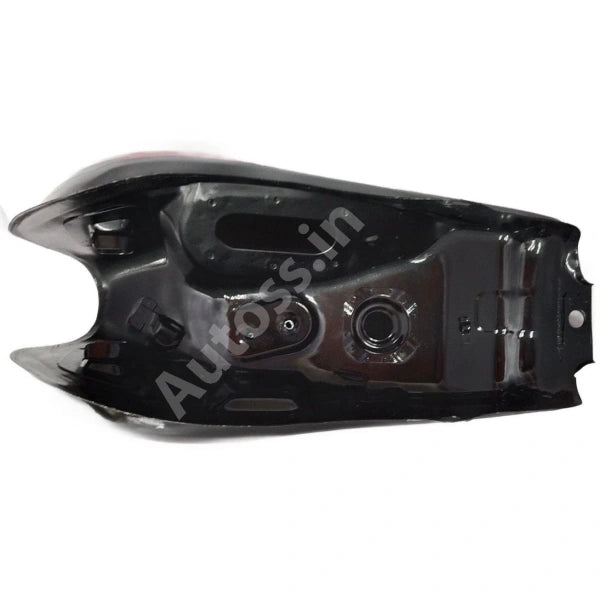 HERO HFDX BS6 Petrol Tank BLACK and RED