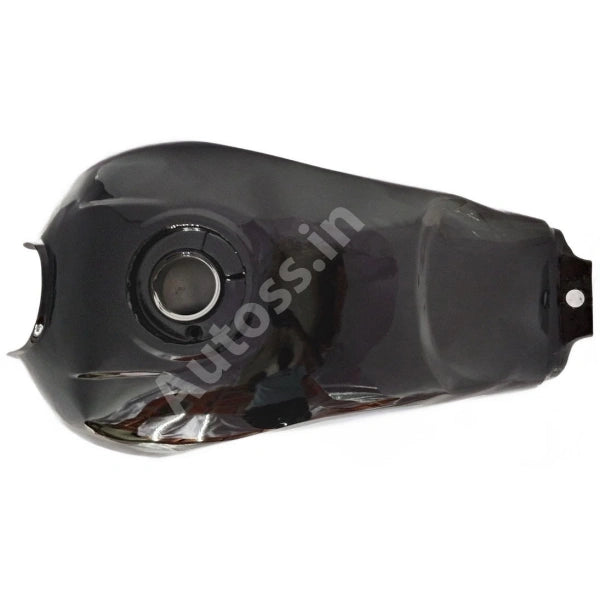 HERO HFDX BS6 Petrol Tank BLACK AND SKY BLUE