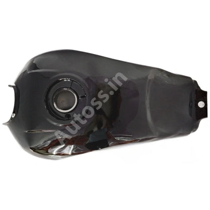 HERO HFDX BS6 Petrol Tank BLACK AND SKY BLUE
