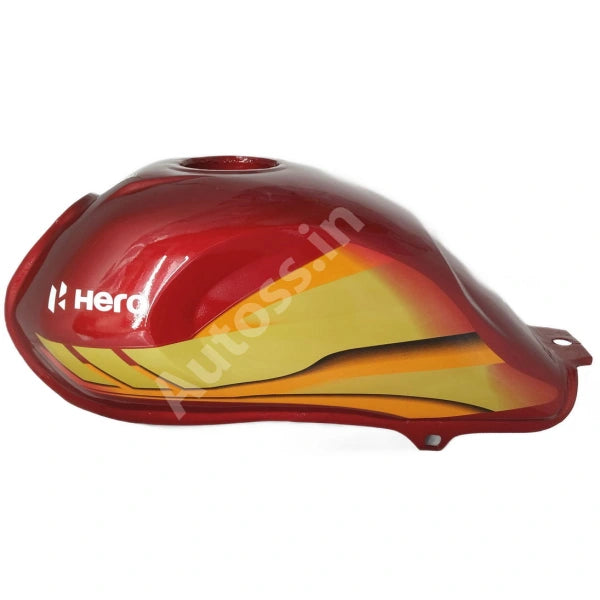 HERO HFDX BS6 PETROL TANK RED