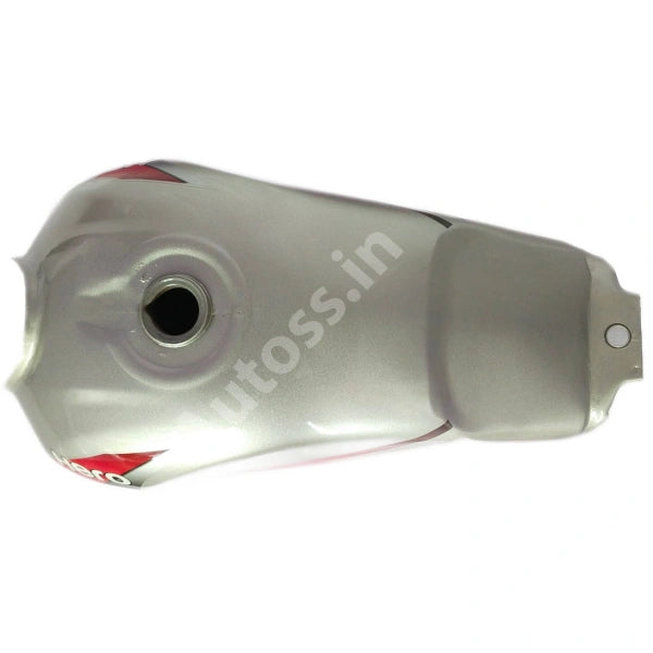 HERO HFDX Petrol Tank 2016 SILVER and RED