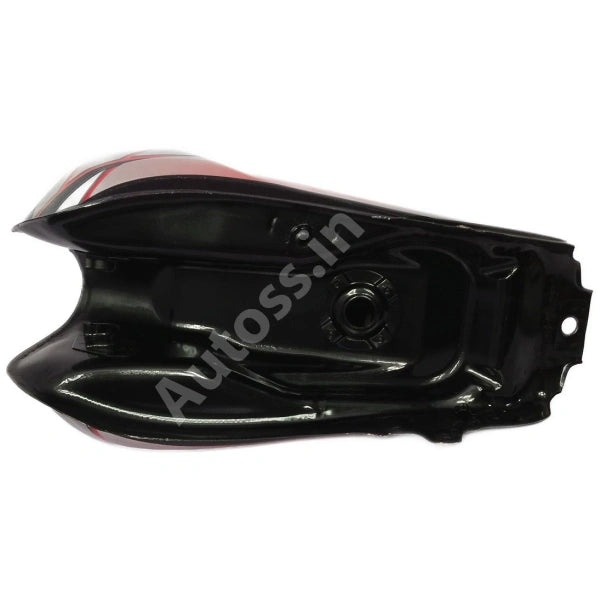 HERO HFDX PETROL TANK BLACK and RED