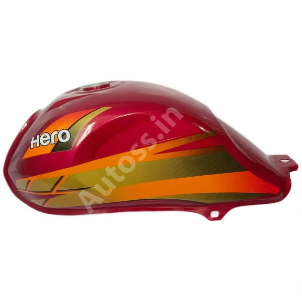 HERO HFDX PETROL TANK RED