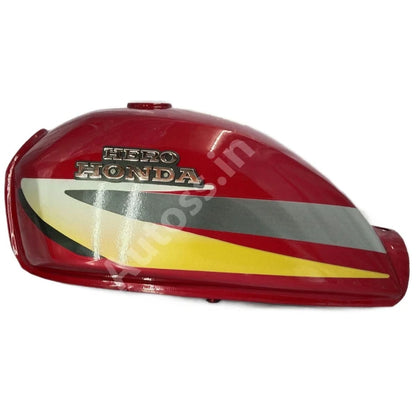 HERO HONDA CD Y2K RED PETROL TANK KIT