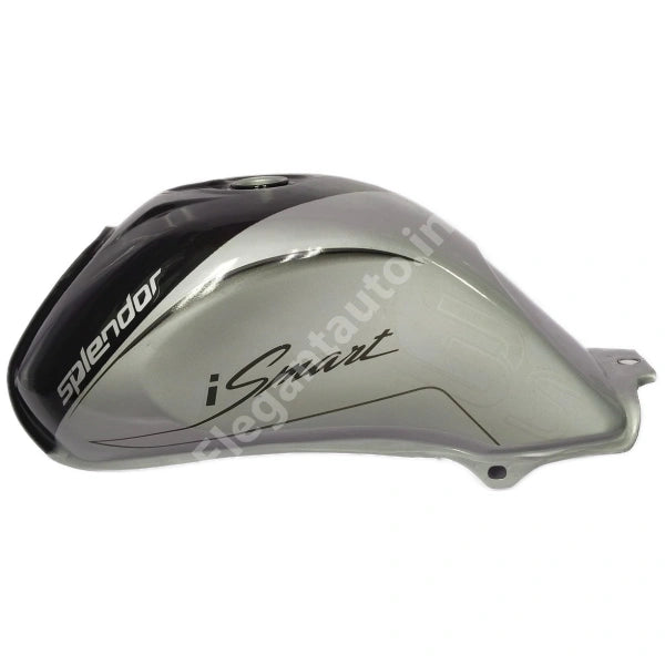HERO I-SMART PETROL TANK SILVER and BLACK