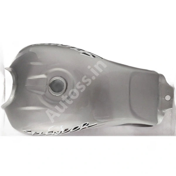 HERO NXG PETROL TANK SILVER