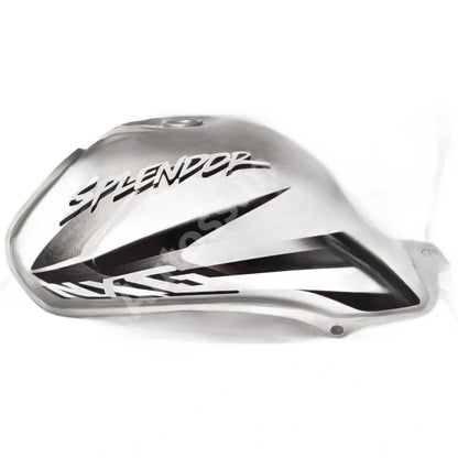 HERO NXG PETROL TANK SILVER
