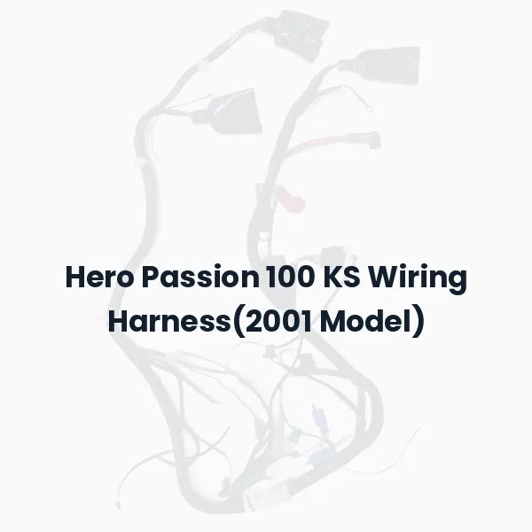 Hero Passion 100 KS Wiring Harness(2001 Model)
