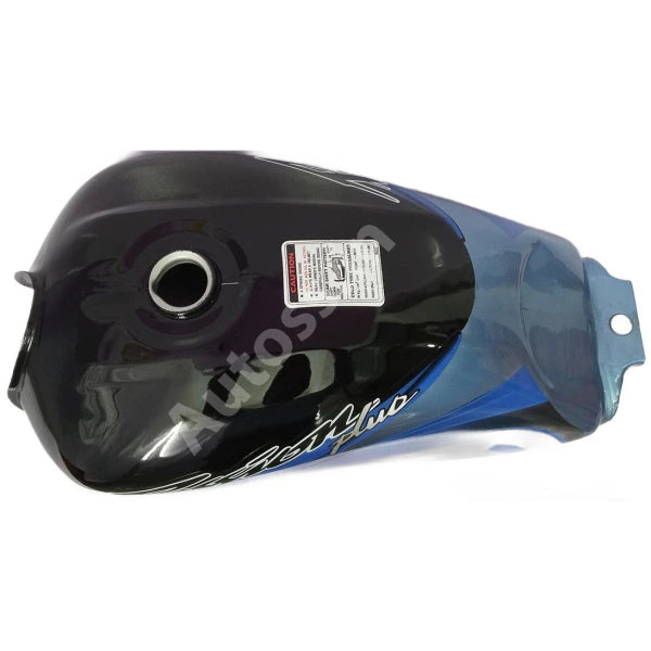 HERO PASSION ALLOY WHEEL Petrol Tank BLACK and BLUE