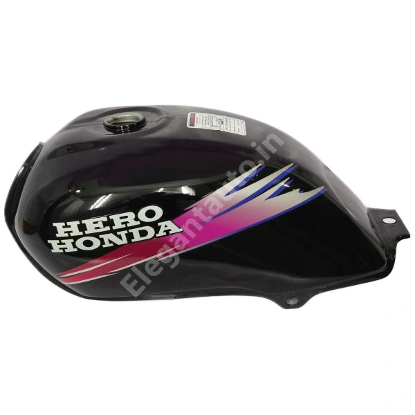 HERO Passion Old Model PETROL TANK BLACK and PINK