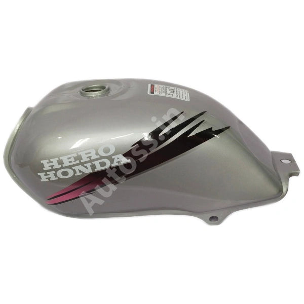 HERO PASSION PETROL TANK Old Model Silver