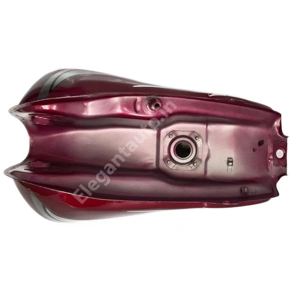 HERO Passion Plus Bike Petrol Tank Alloy Wheel WINE RED