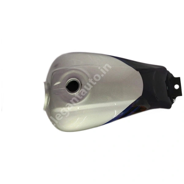 HERO Passion Plus Bike Petrol Tank SILVER and BLUE