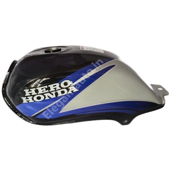 HERO Passion Plus Ensons Petrol Tank BLACK and BLUE