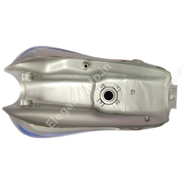 HERO Passion Plus PETROL TANK SILVER and BLUE