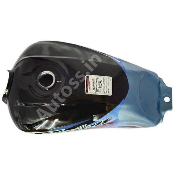 HERO Passion Pro Petrol Tank BLACK and BLUE