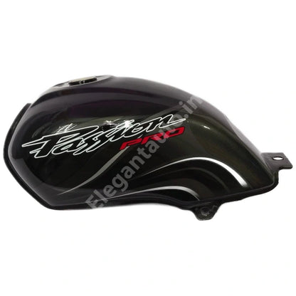 HERO Passion Pro PETROL TANK BLACK and GREY