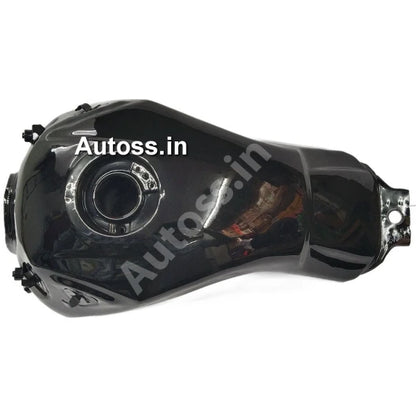 HERO PASSION X-PRO BS4 Petrol Tank BLACKN SILVER