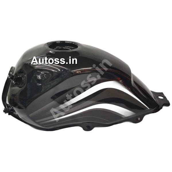 HERO PASSION X-PRO BS4 Petrol Tank BLACKN SILVER