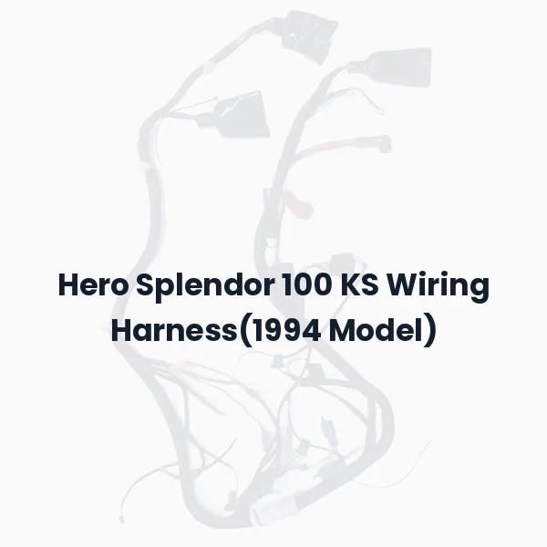 Hero Splendor 100 KS Wiring Harness(1994 Model)