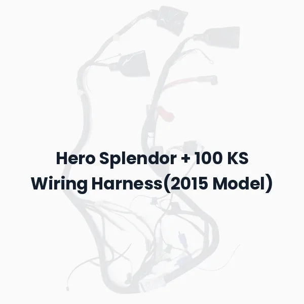 Hero Splendor + 100 KS Wiring Harness(2015 Model)