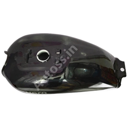 HERO SPLENDOR ALLOY WHEEL (HH)  Petrol Tank BLACK and GREY