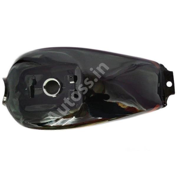 HERO Splendor New Model PETROL TANK BLACK and ORANGE
