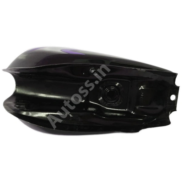 HERO Splendor Plus Alloy Wheel Petrol Tank BLACK and PURPLE