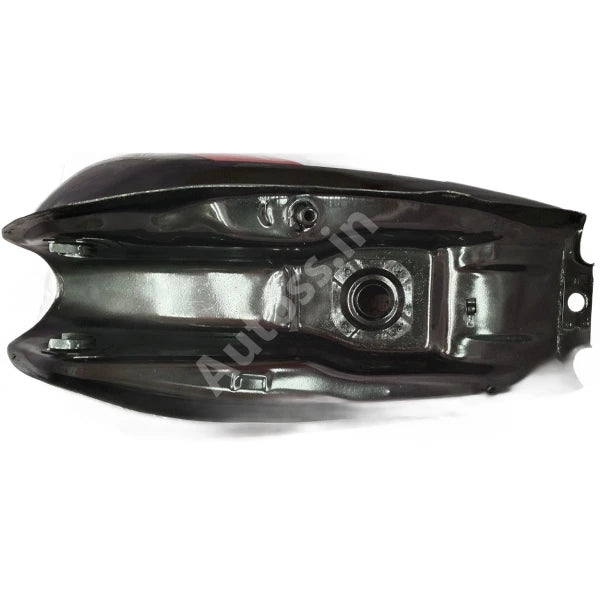 HERO Splendor Plus PETROL TANK BLACK and ORANGE