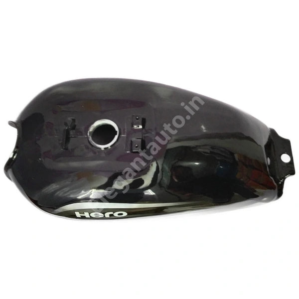 HERO Splendor Pro 2019 BS4 Petrol Tank BLACK and GREY