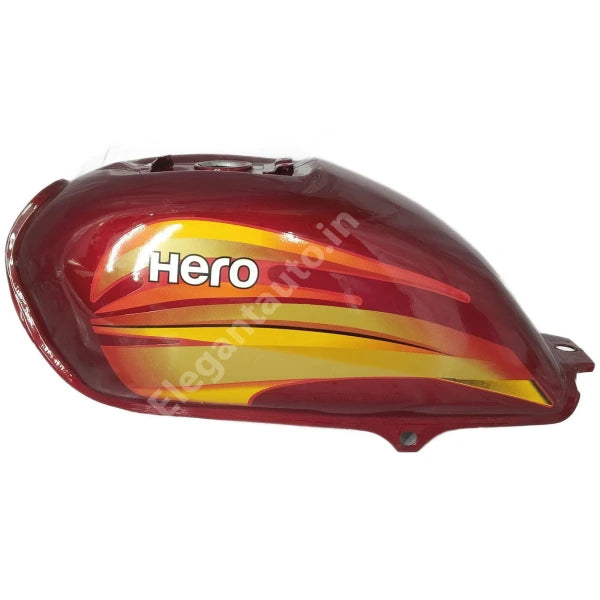 HERO Splendor Pro Petrol Tank 2019 RED