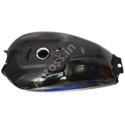HERO Splendor Pro Petrol Tank BLACK and BLUE