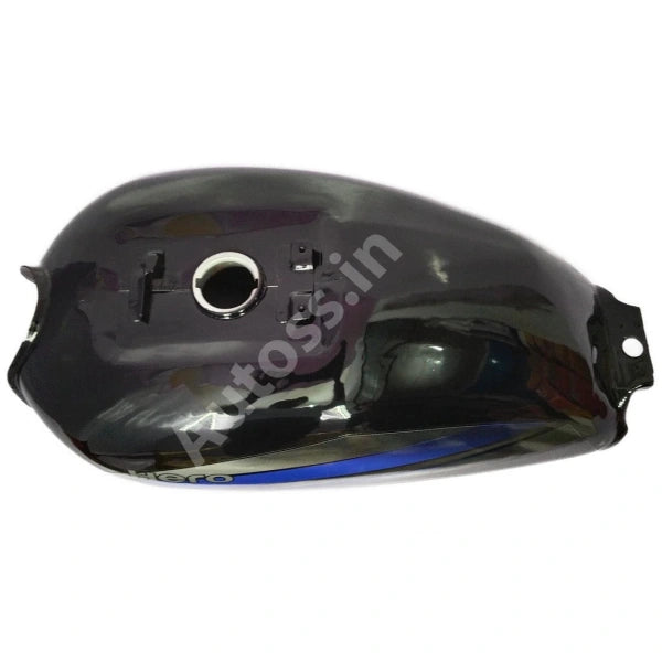 HERO Splendor Pro PETROL TANK BLACK and BLUE