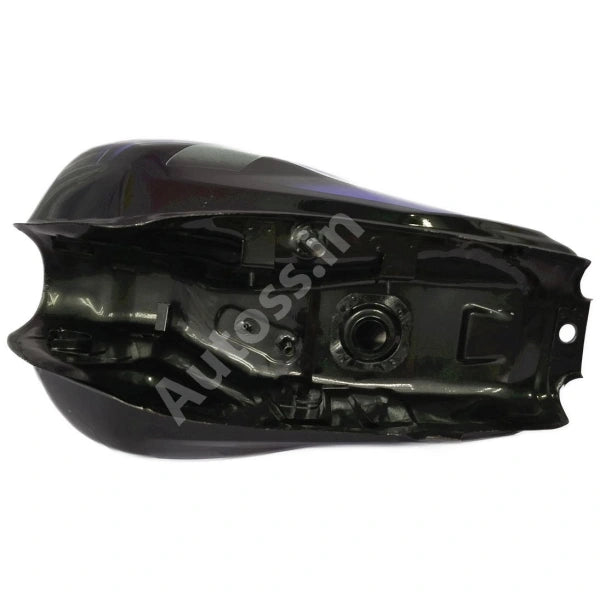 HERO Super Splendor BS4 Petrol Tank BLACK and BLUE