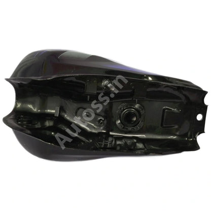 HERO Super Splendor BS4 Petrol Tank BLACK and BLUE