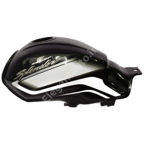 HERO Super Splendor PETROL TANK BS6 BLACK and GREY