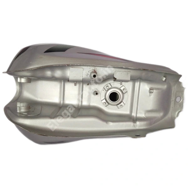 HERO Super Splendor T5 Petrol Tank SILVER and RED