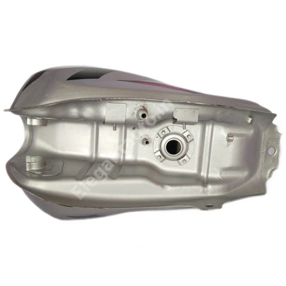 HERO Super Splendor T5 Petrol Tank SILVER and RED