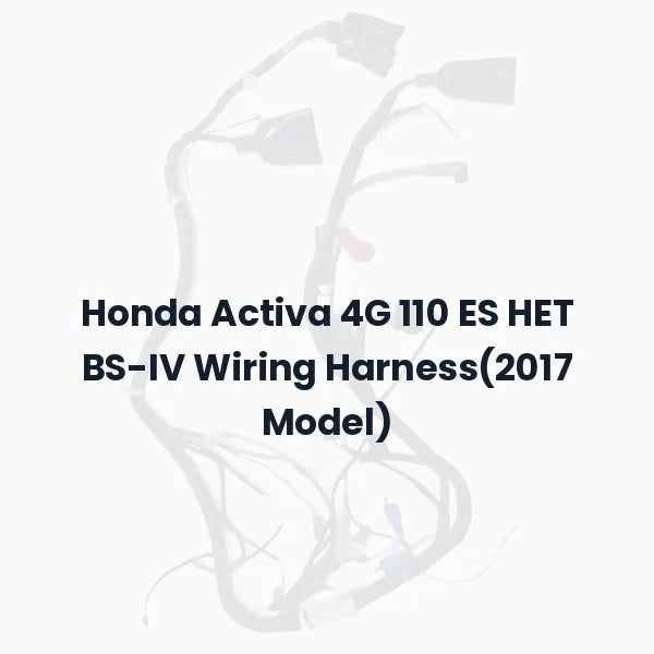 Honda Activa 4G 110 ES HET BS-IV Wiring Harness(2017 Model)