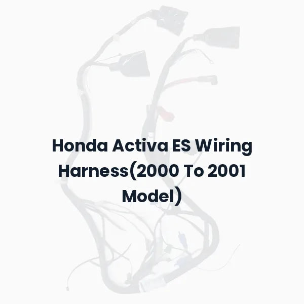 Honda Activa ES Wiring Harness(2000 To 2001 Model)
