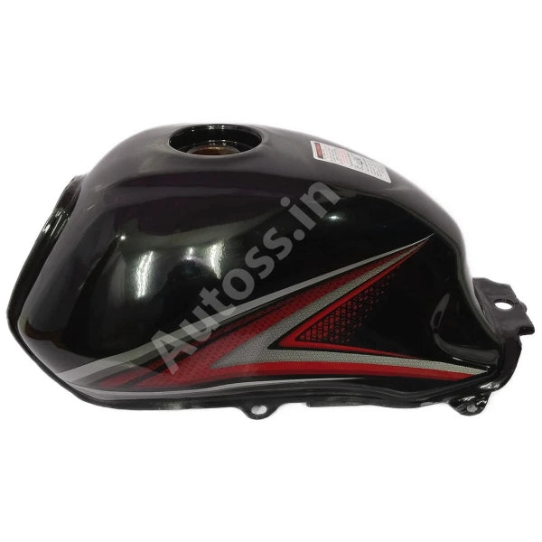 HONDA Shine BS6 Petrol Tank BLACK and RED