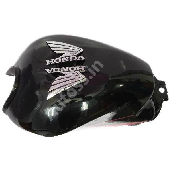 HONDA Shine DX Petrol Tank BLACK and RED