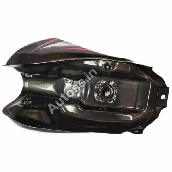 HONDA Shine Petrol Tank (T-5) BLACK and RED